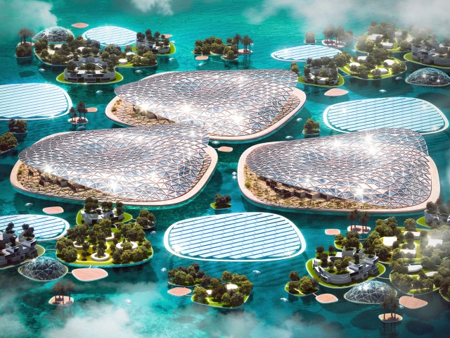 "Dubai Reefs", ένα πλωτό ζωντανό εργαστήριο για αποκατάσταση της θαλάσσιας ζωής και για τον οικοτουρισμό