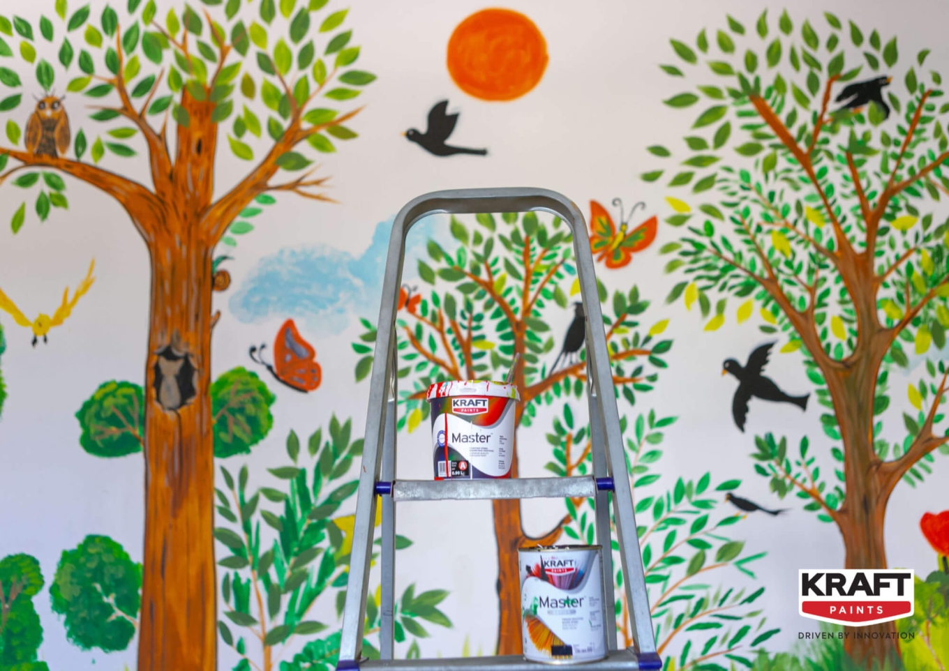 Η Kraft Paints ξεκινάει τη νέα σχολική χρονιά στο Ίδρυμα Χατζηκώνστα