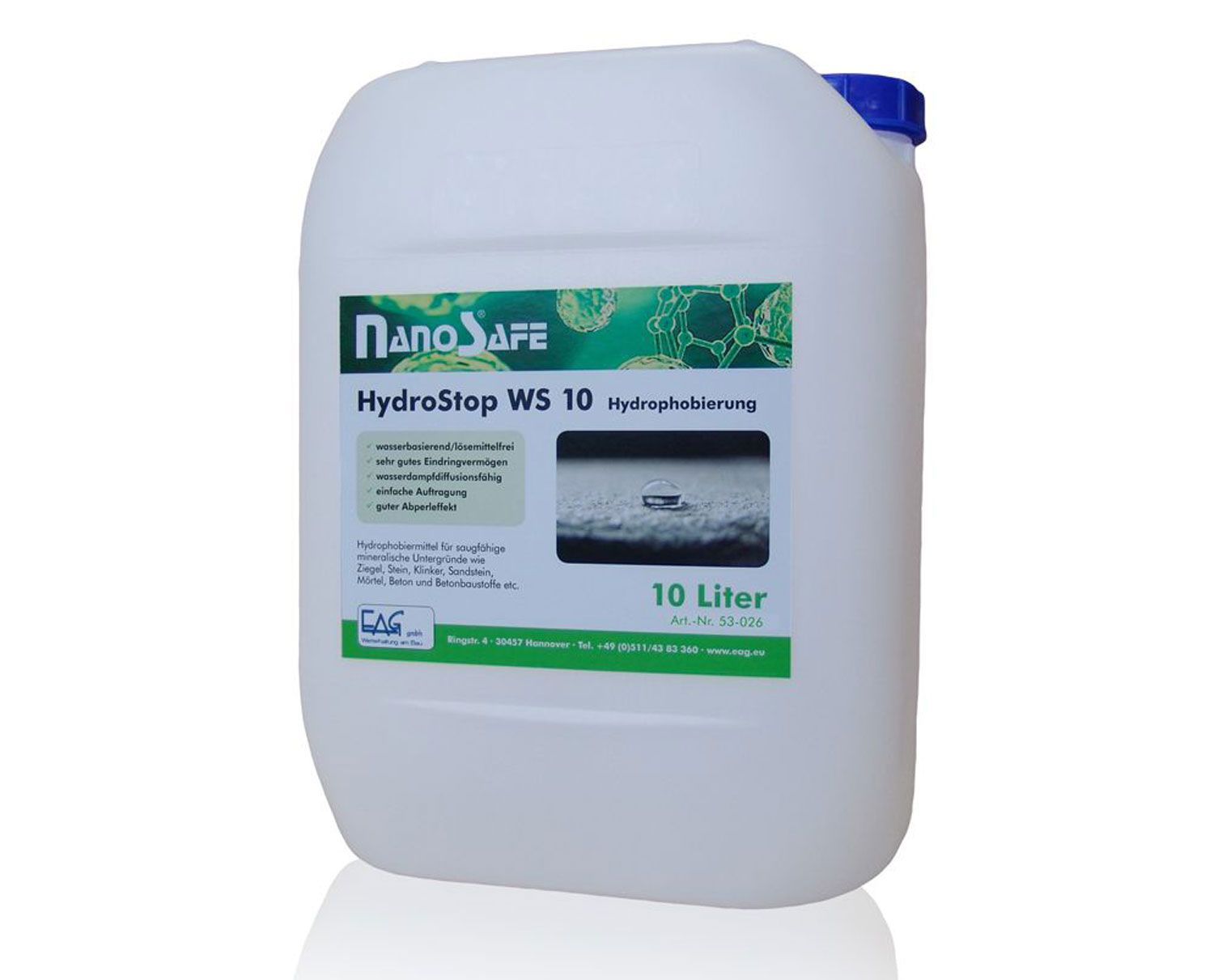 NANOSAFE® HYDROSTOP WS 10