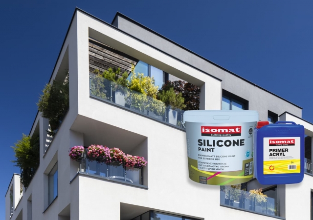 ISOMAT SILICONE PAINT, PRIMER ACRYL