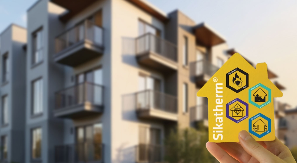 Sikatherm®: Νέες λύσεις εξωτερικής θερμομόνωσης