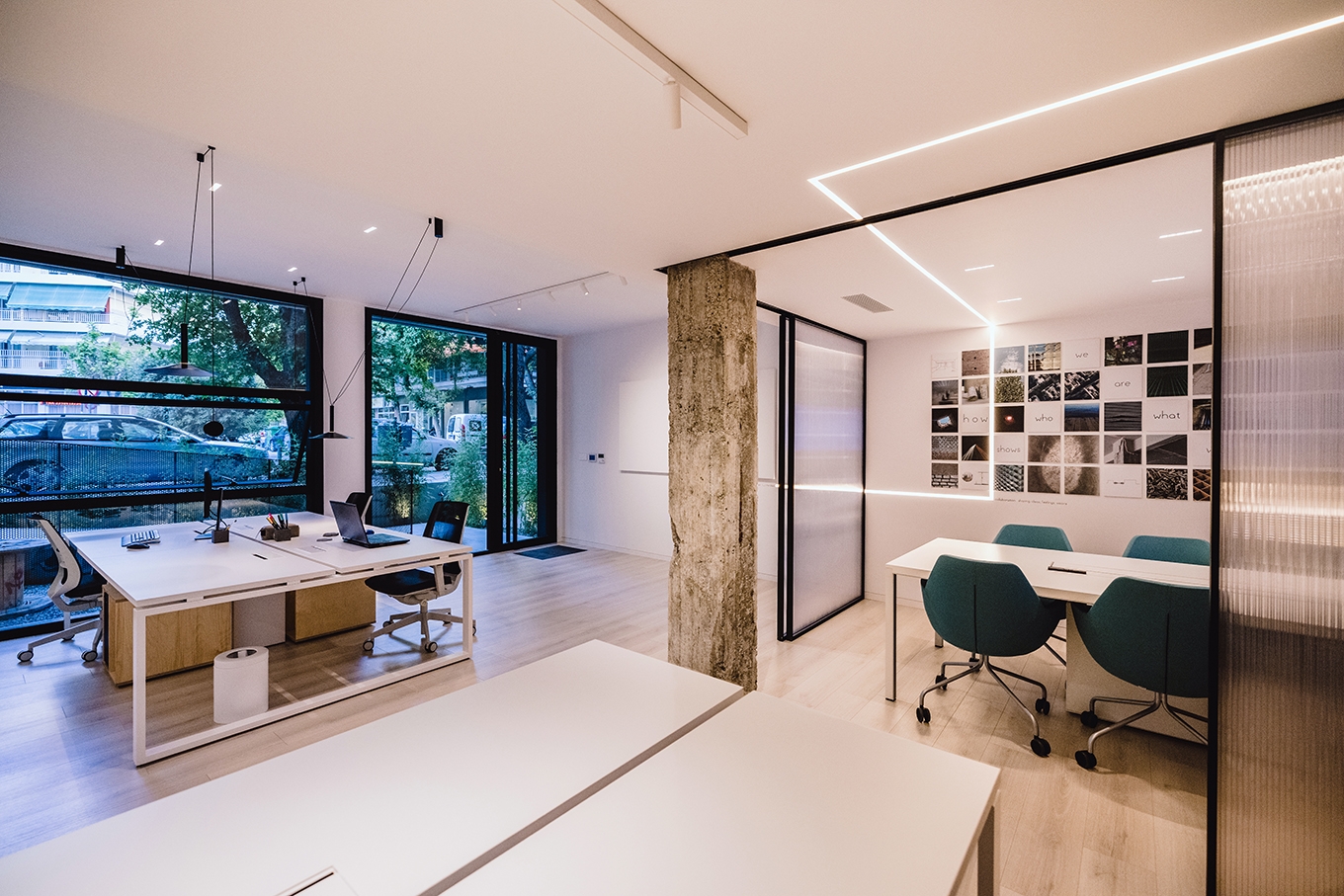Αρχιτεκτονικό studio "Path" σε ημιυπόγειο χώρο στη Θεσσαλονίκη