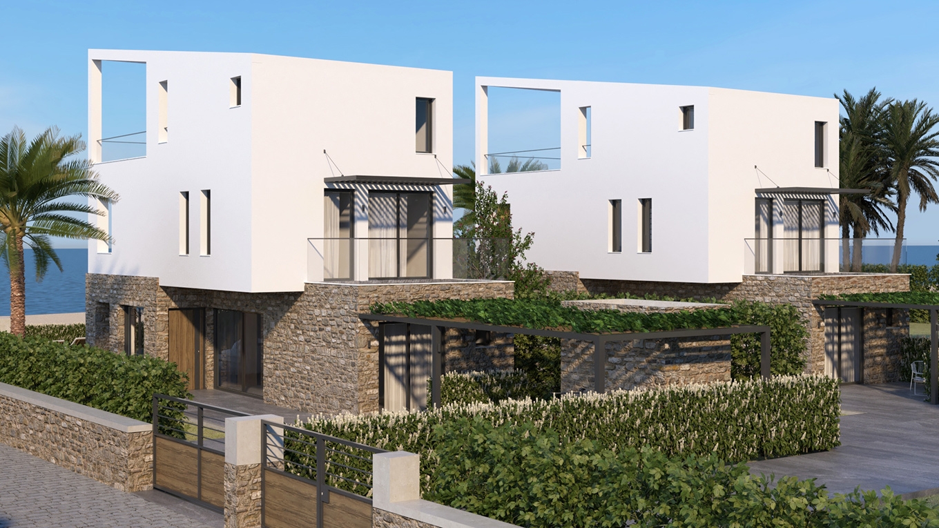 ‘’The Twins’’ Μελέτη σχεδιασμού δύο εξοχικών κατοικιών στη Χανιώτη