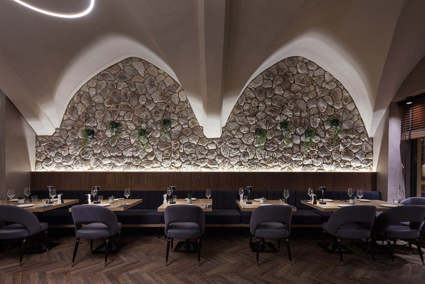 Εστιατόριο στη Γερμανία με θολωτή οροφή