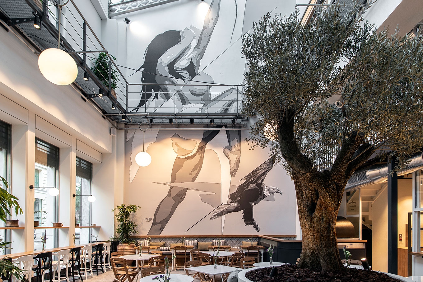 Ξενοδοχείο, εστιατόριο και παντοπωλείο "Ergon House"