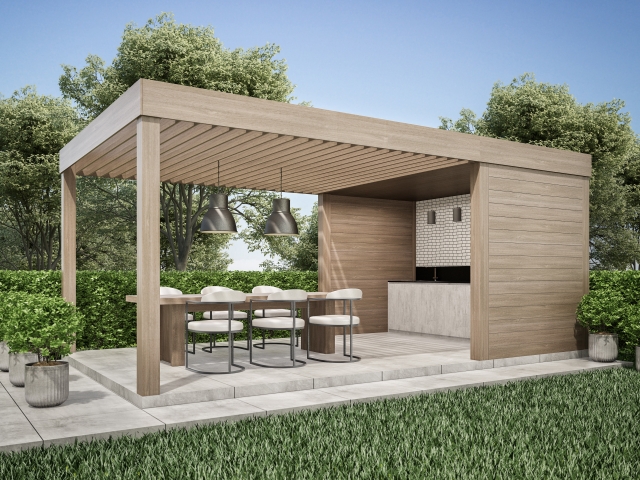 EXALCO FIXED PERGOLA
