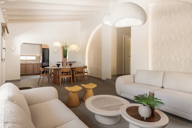 ''Casa Sani'': Ζεστασιά και φωτεινότητα σε εξοχική κατοικία στη Χαλκιδική