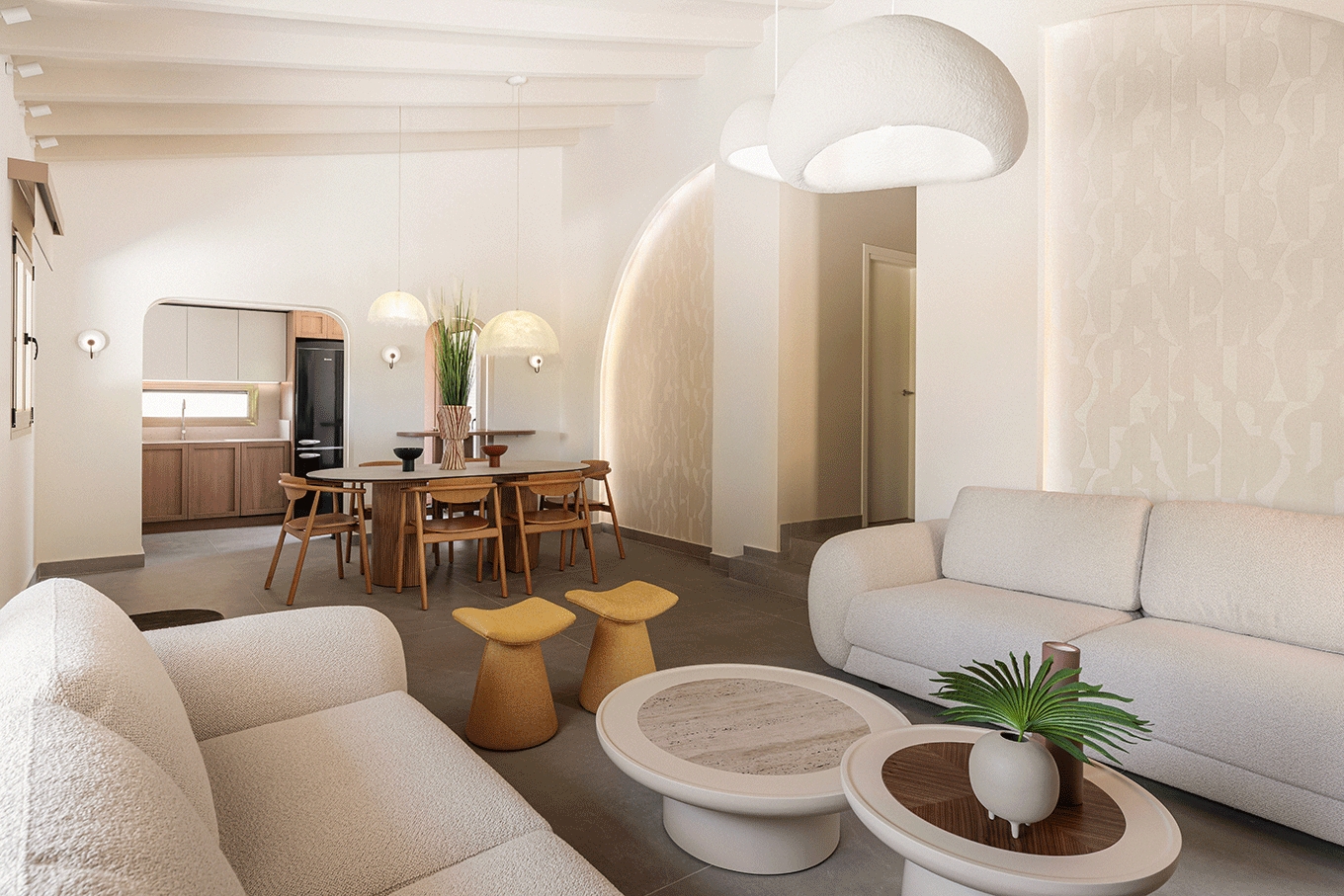 ''Casa Sani'': Ζεστασιά και φωτεινότητα σε εξοχική κατοικία στη Χαλκιδική