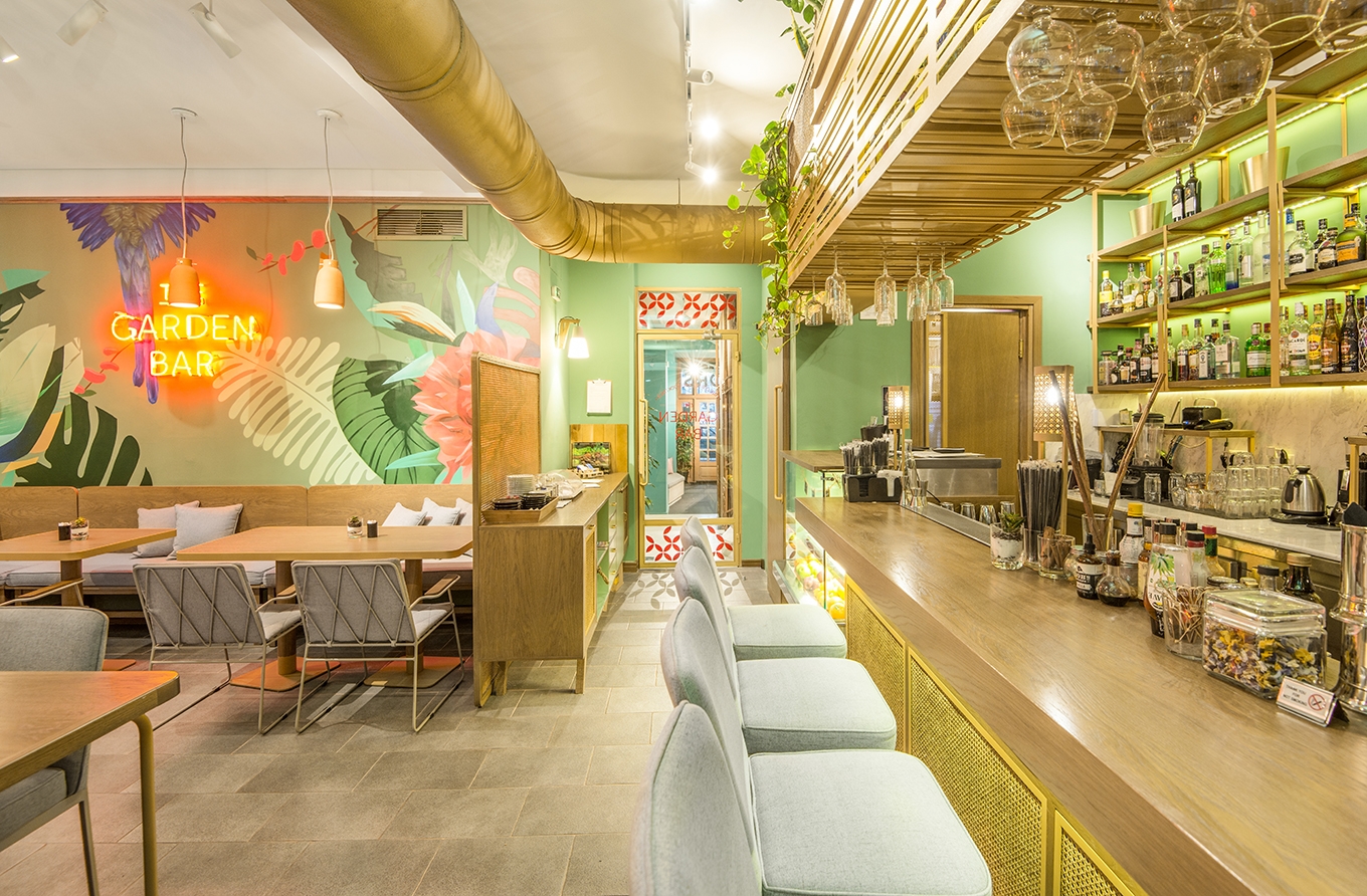 "Garden bar", σε ξενοδοχείο της Θεσσαλονίκης