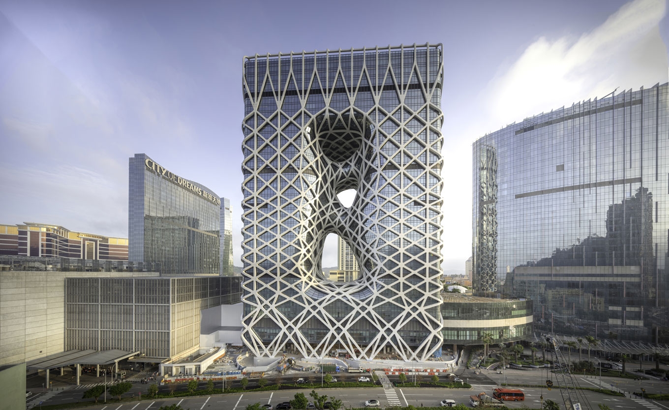 Κατασκευή παραμετρικού κελύφους σε ξενοδοχείο στην Κίνα