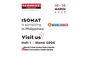 Η Isomat στη Worldbex στις Φιλιππίνες