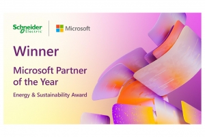 Η Schneider Electric αναγνωρίστηκε από την Microsoft ως ο “Συνεργάτης της Χρονιάς” για το 2022 στους κλάδους της Ενέργειας και της Βιωσιμότητας